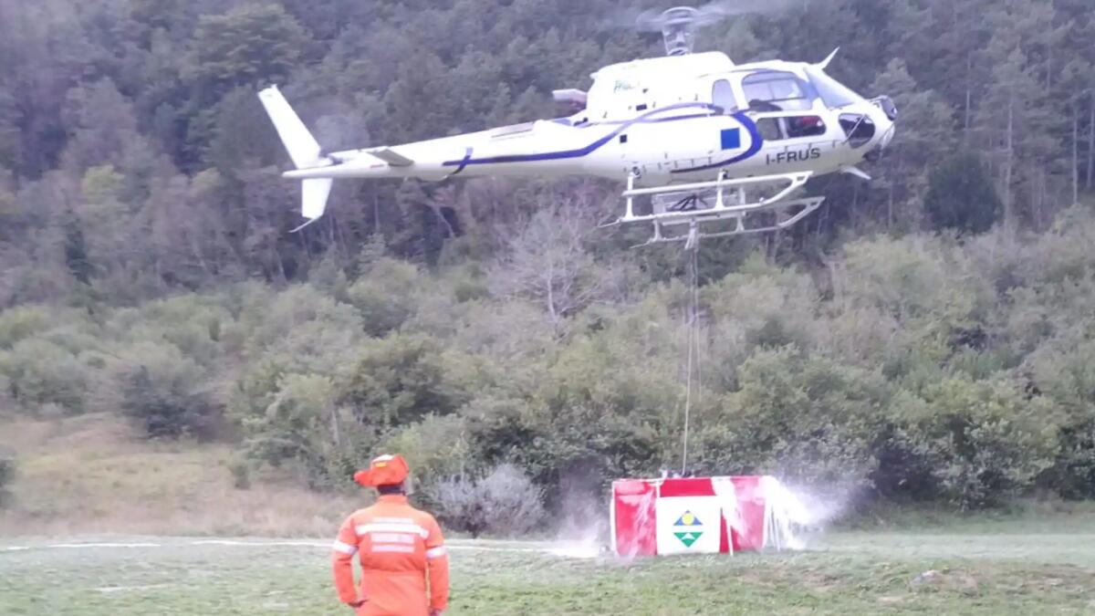 Vito d'Asio. Nuovo incendio boschivo sul Monte Pala: intervento in corso - 