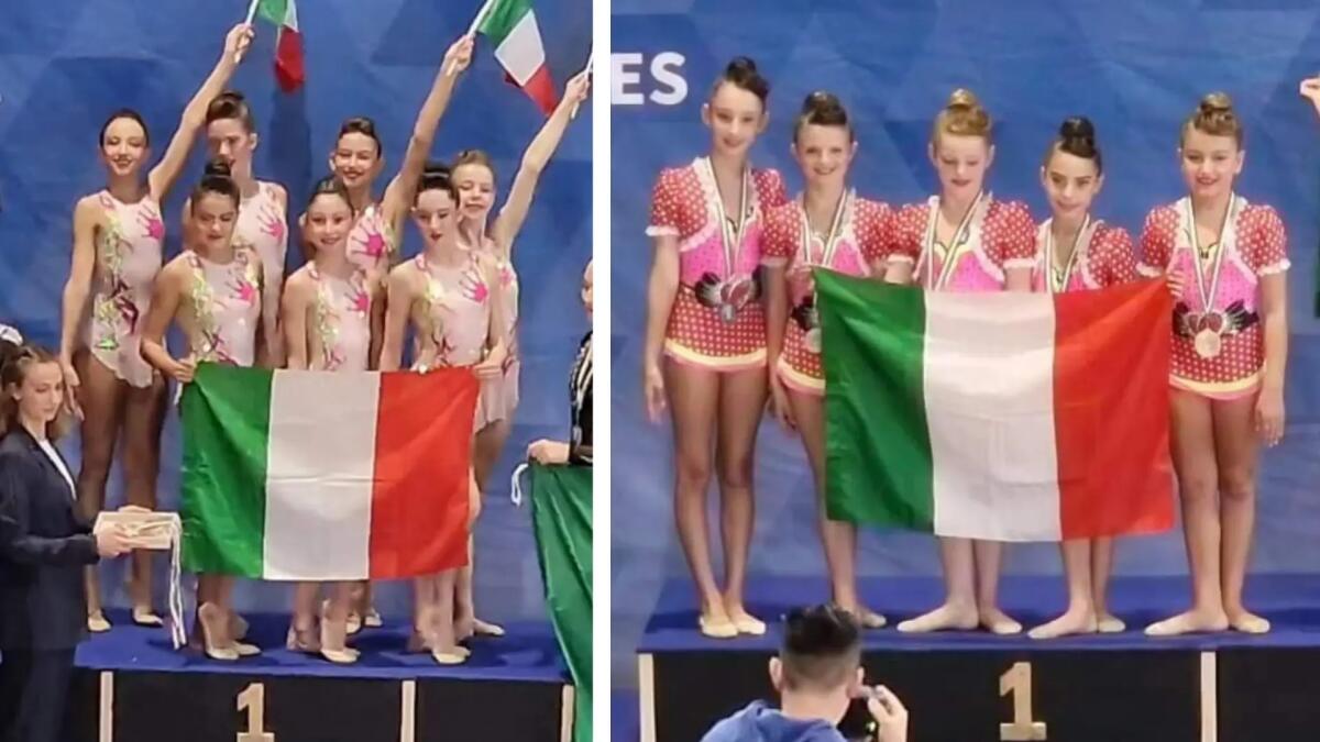 Ginnastica Estetica, le friulane della Royal Gym sul podio nella World Cup di Chiari - 