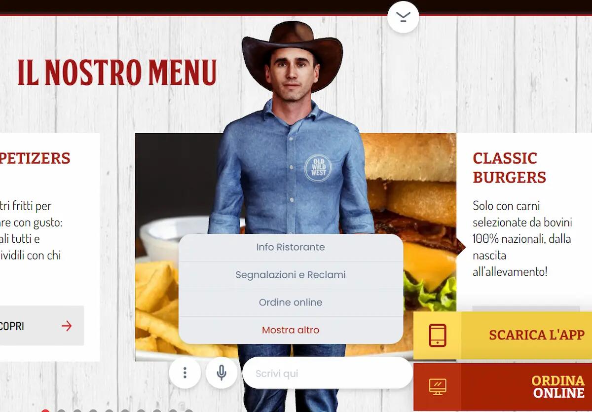 Cigierre, da Old Wild West arriva Billy, l'avatar empatico e conversazionale dedicato ai clienti -