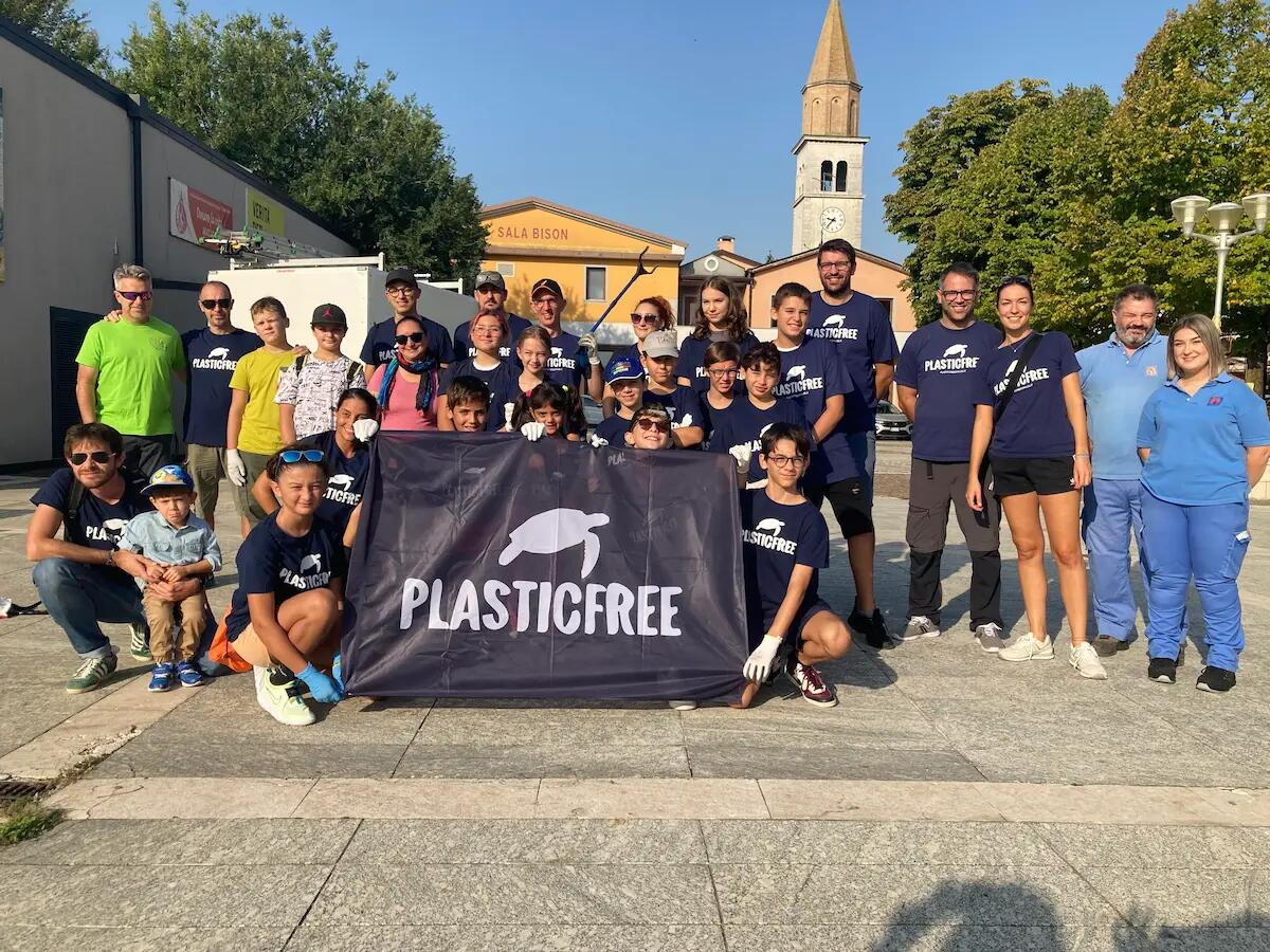 Fiumicello Villa Vicentina presente alla data nazionale  plastic free - 