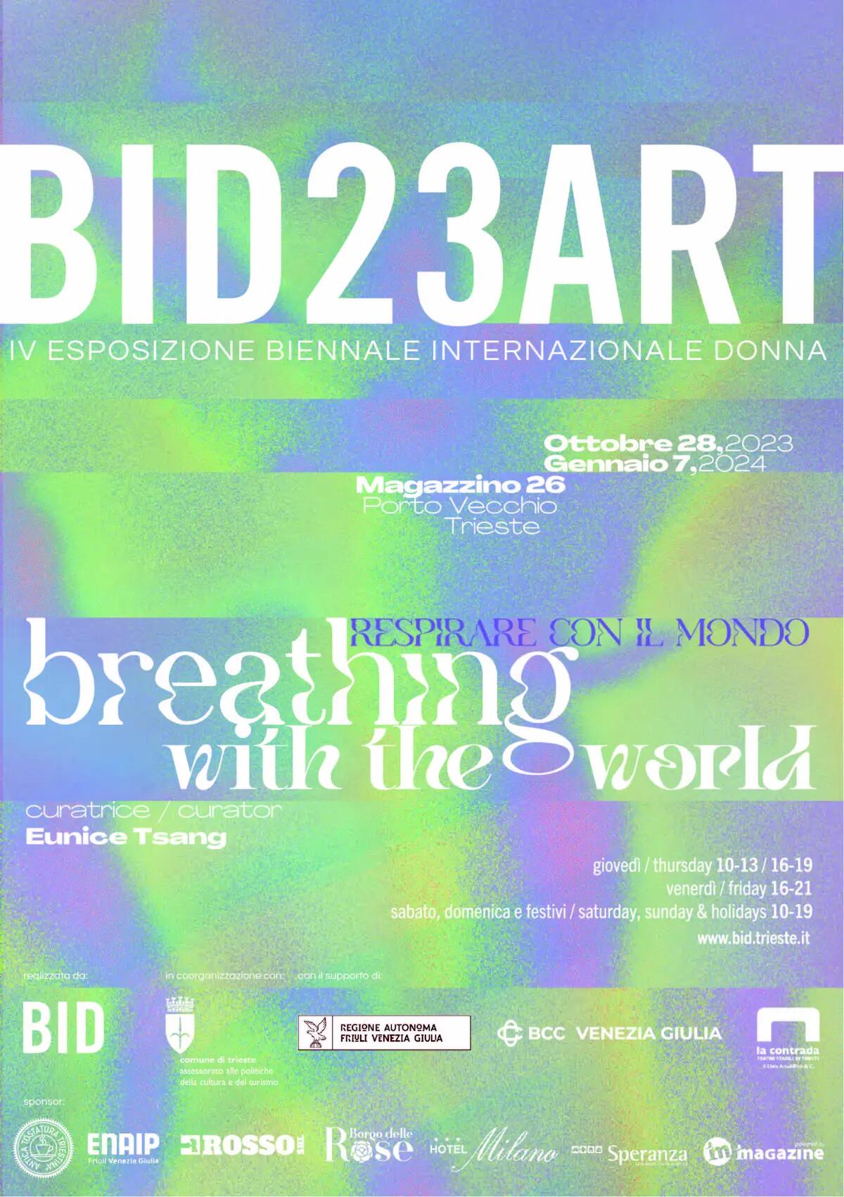 Biennale Internazionale Donna, 4° Esposizione internazionale d’Arte - BID23ART - 