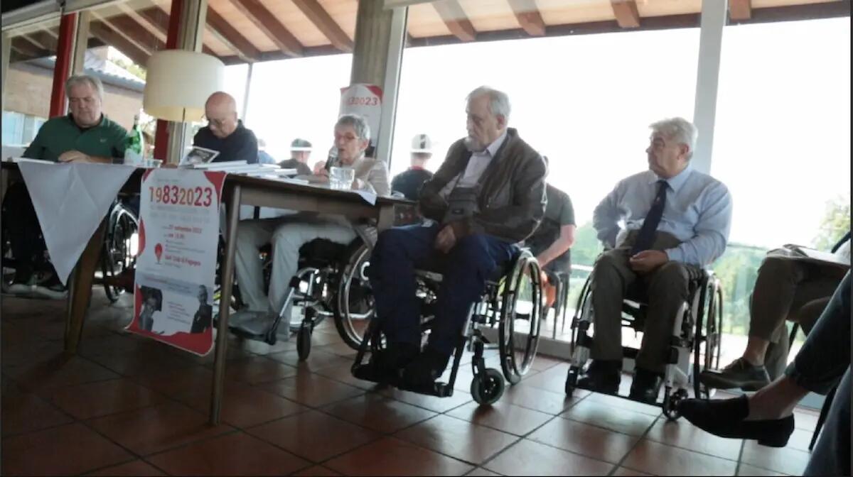 Il 40esimo anniversario dell’associazione paraplegici Fvg - 