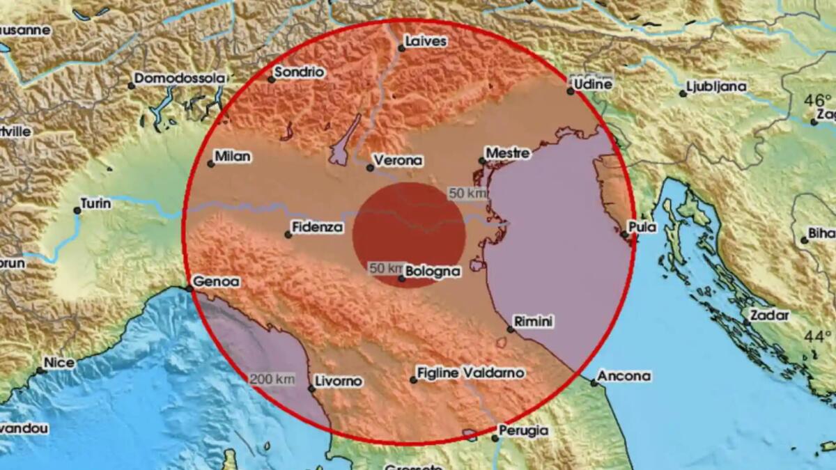 Torna a tremare la terra a Nordest: scossa di Magnitudo 4.2 a Rovigo - 