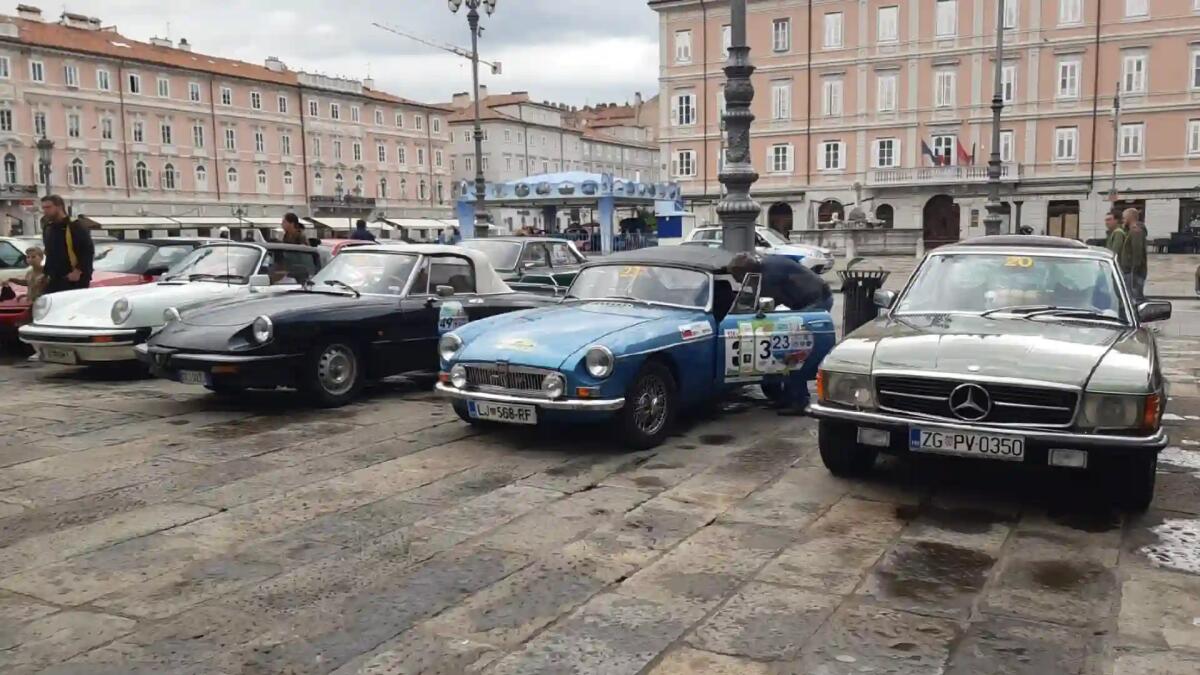 Trieste-Opicina Historic 2023, la pioggia guasta la corsa ma non lo spettacolo - 