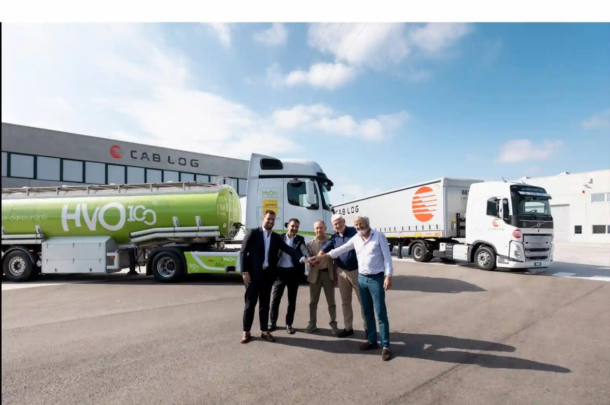Accordo tra Cab Log e Costantin: camion riforniti con Hvo, si va verso lo stop al diesel -