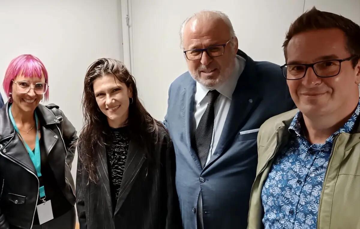 La star Patti Smith suggella la fratellanza fra Gorizia e Nova Gorica - 