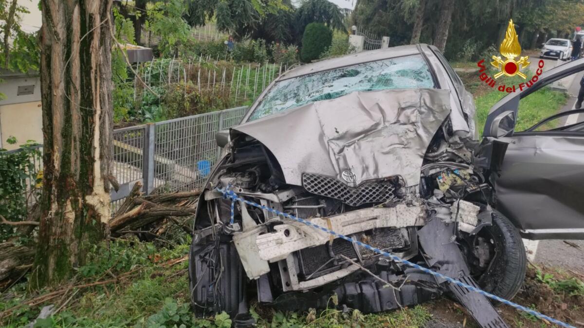 Sbanda con l'auto e finisce contro un albero: Anna Giantin morta sul colpo -