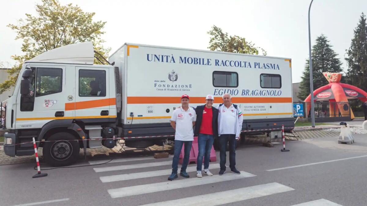 Prima autoemoteca alla Roncandin grazie all'Afds - 