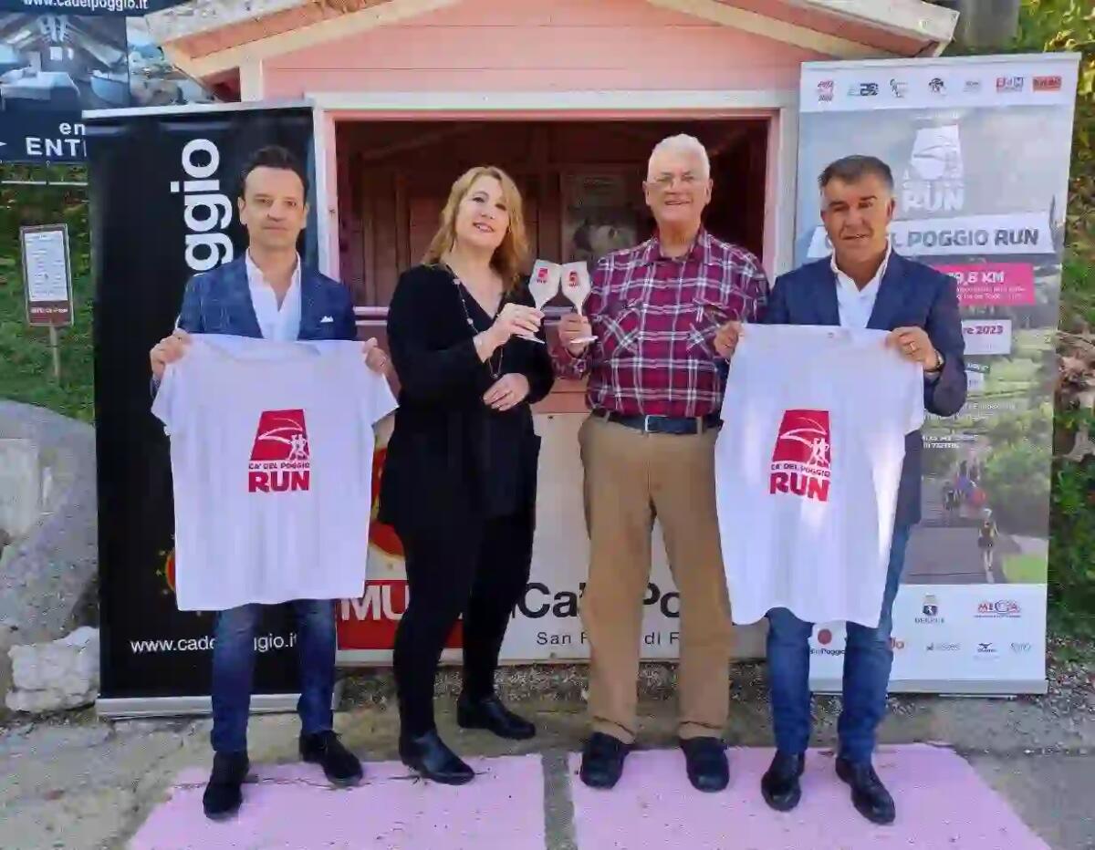 Ca’ del Poggio Run, la solidarietà va di corsa -