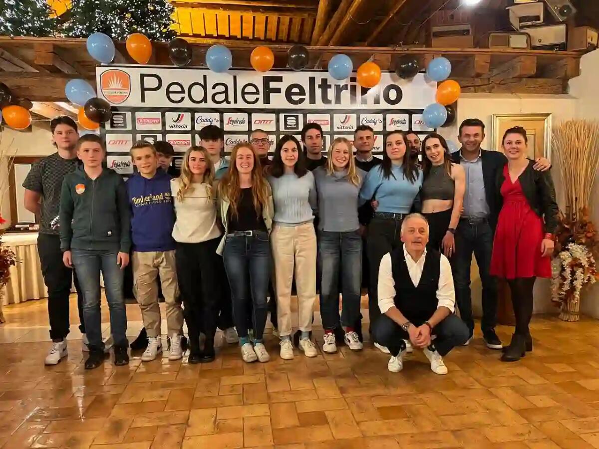 Nel 2024 il Pedale Feltrino cambia maglia. Dal Magro e Cibien i campioni sociali 2023 -