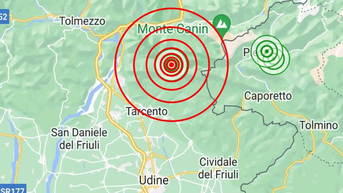 Scossa di terremoto in Friuli Venezia Giulia: epicentro a Lusevera - 