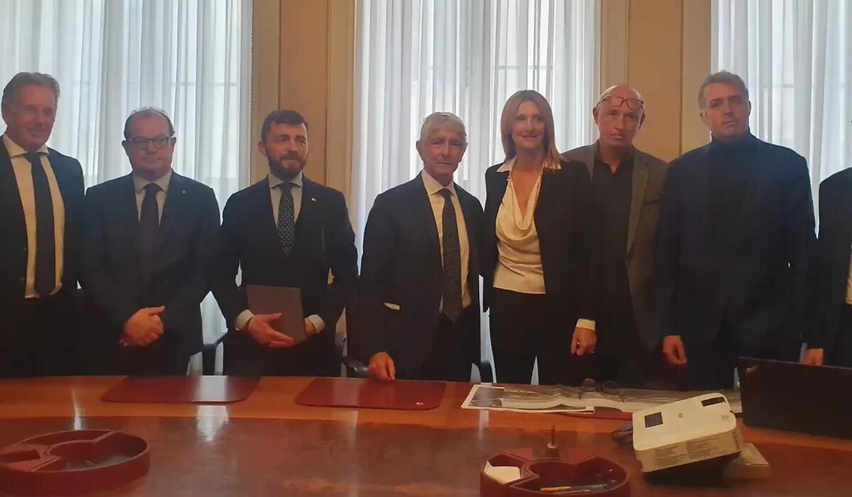 Lignano Sabbiadoro, presentata la Città dello Sport al Ministro Andrea Abodi - 
