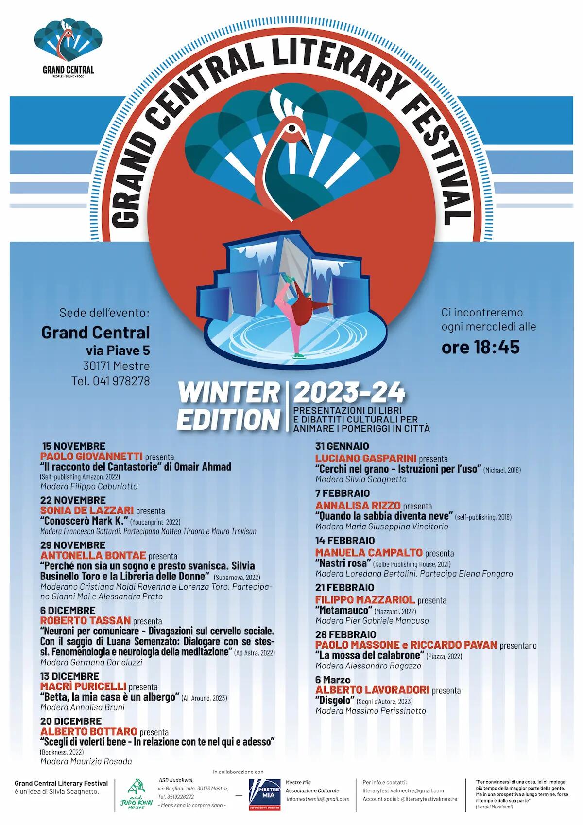 Sonia De Lazzari presenterà il suo libro "Conoscerò Mark K." al Grand Central Literary Festival di Mestre - 