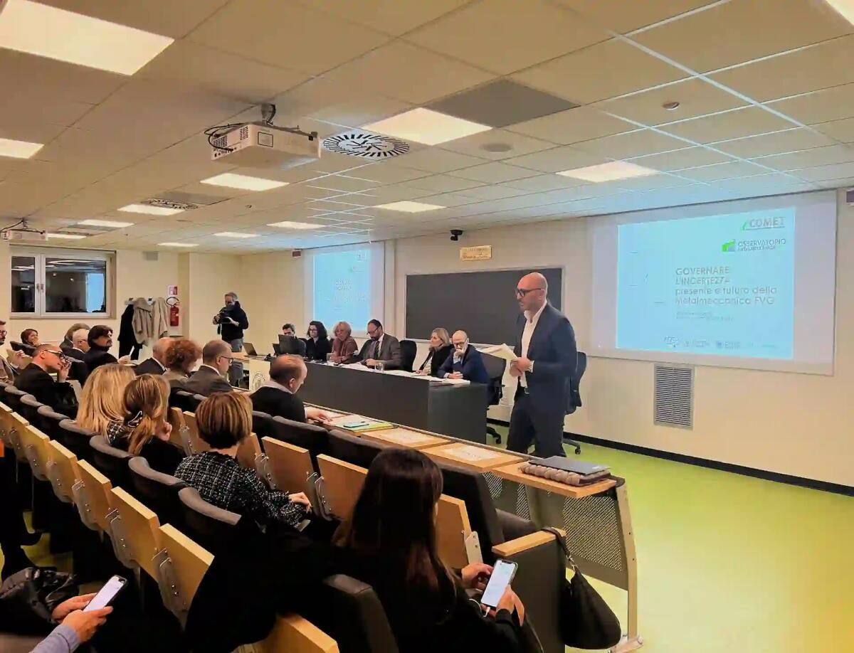 Presentati i dati dell'Osservatorio della Metalmeccanica del FVG - 