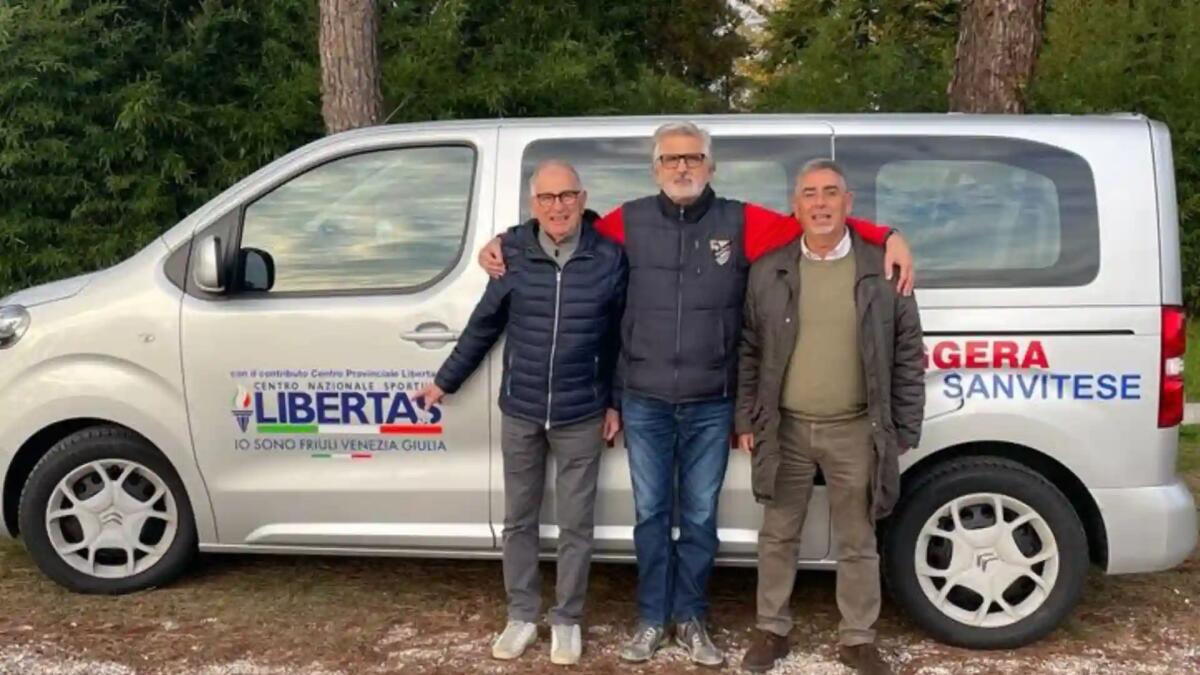 Un nuovo furgone per la Sanvitese grazie al contributo del Centro sportivo Libertas -