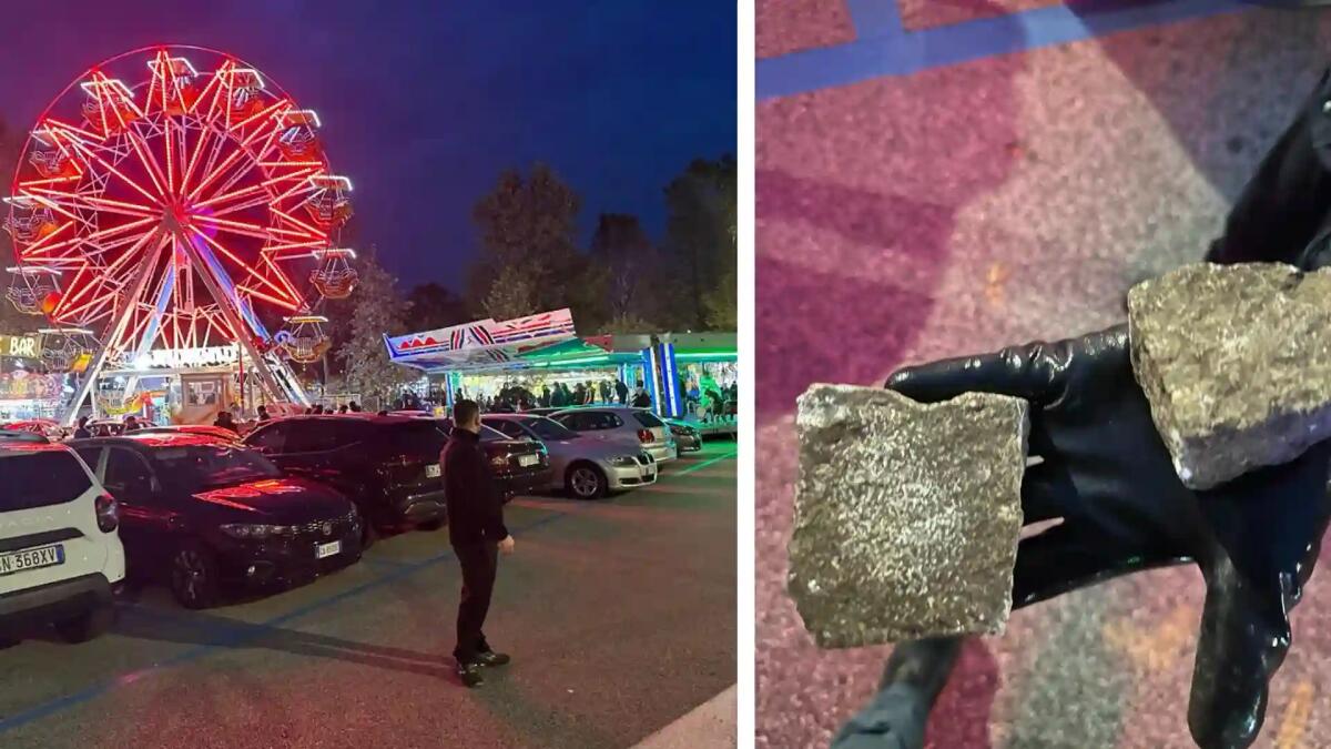 Maxi rissa al Luna Park di Udine: cinturate e lanci di porfido tra 25 giovani -