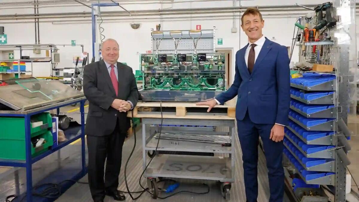 A Gradisca d'Isonzo il presidente del Gruppo SEB in visita a La San Marco - 