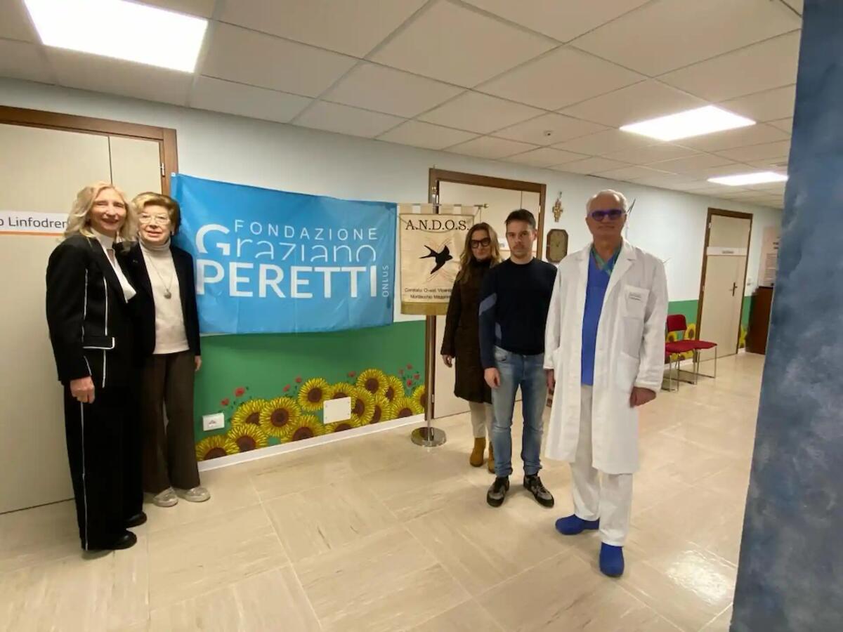 Linfodrenaggio Andos a Lonigo, in arrivo un nuovo fisioterapista grazie alla Fondazione Peretti - 