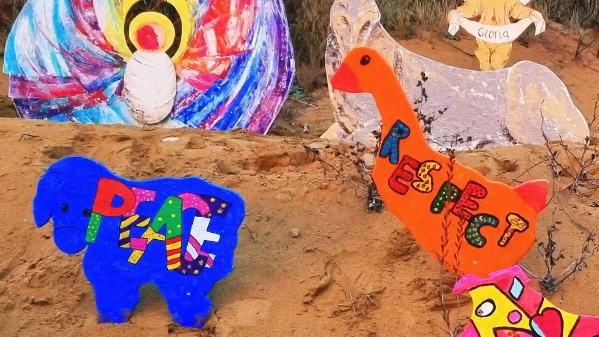 "Presepe di sagome" a Bibione grazie a 12 scuole tra San Michele e Portogruaro - 