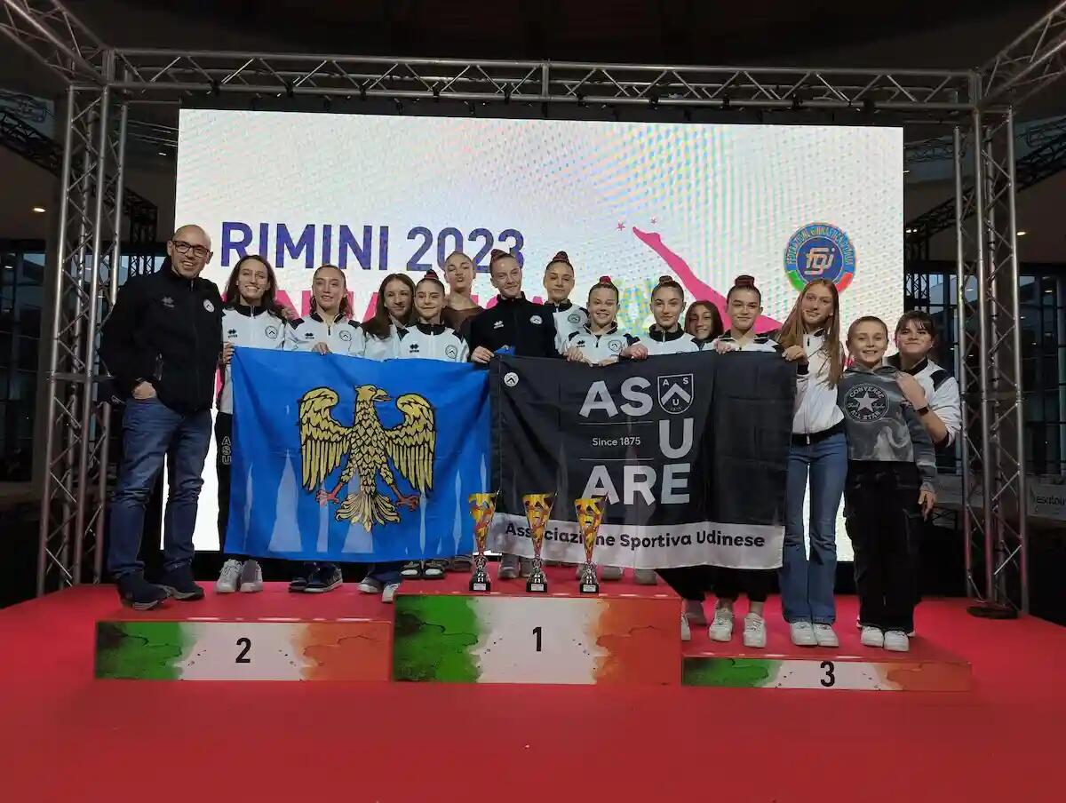 L’artistica femminile dell’ASU sbanca la Winter Edition di Ginnastica in Festa -
