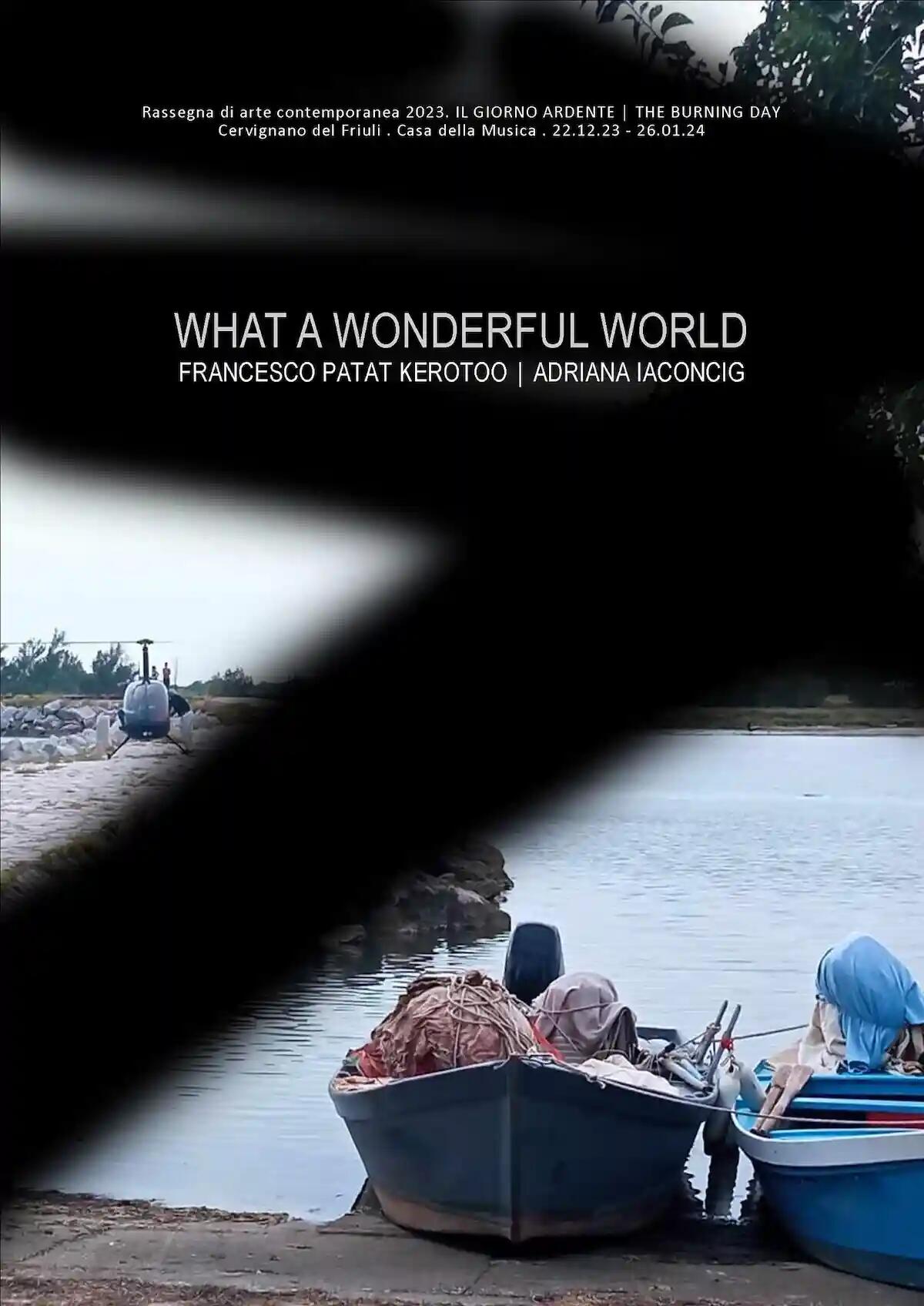 Inaugura a Cervignano la mostra dedicata a sostenibilità e ambiente "What a wonderful world" - 