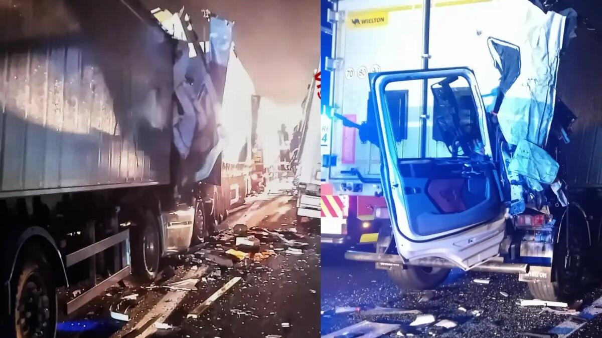 Tamponamento in A4 tra cinque Tir: autista morto sul colpo, un altro è gravissimo - 