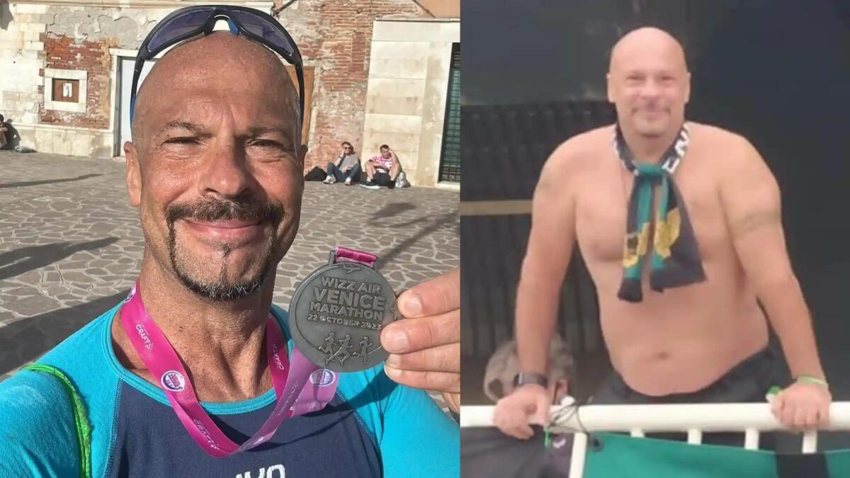 Addio ad Andrea Giusberti, fatale malore per il 57enne maratoneta e tifoso neroverde -