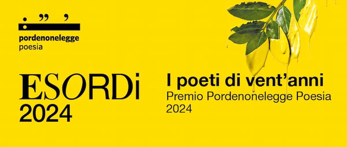Pordenonelegge, al via oggi la 6^ edizione del premio Pordenonelegge poesia "i poeti di vent'anni" - 