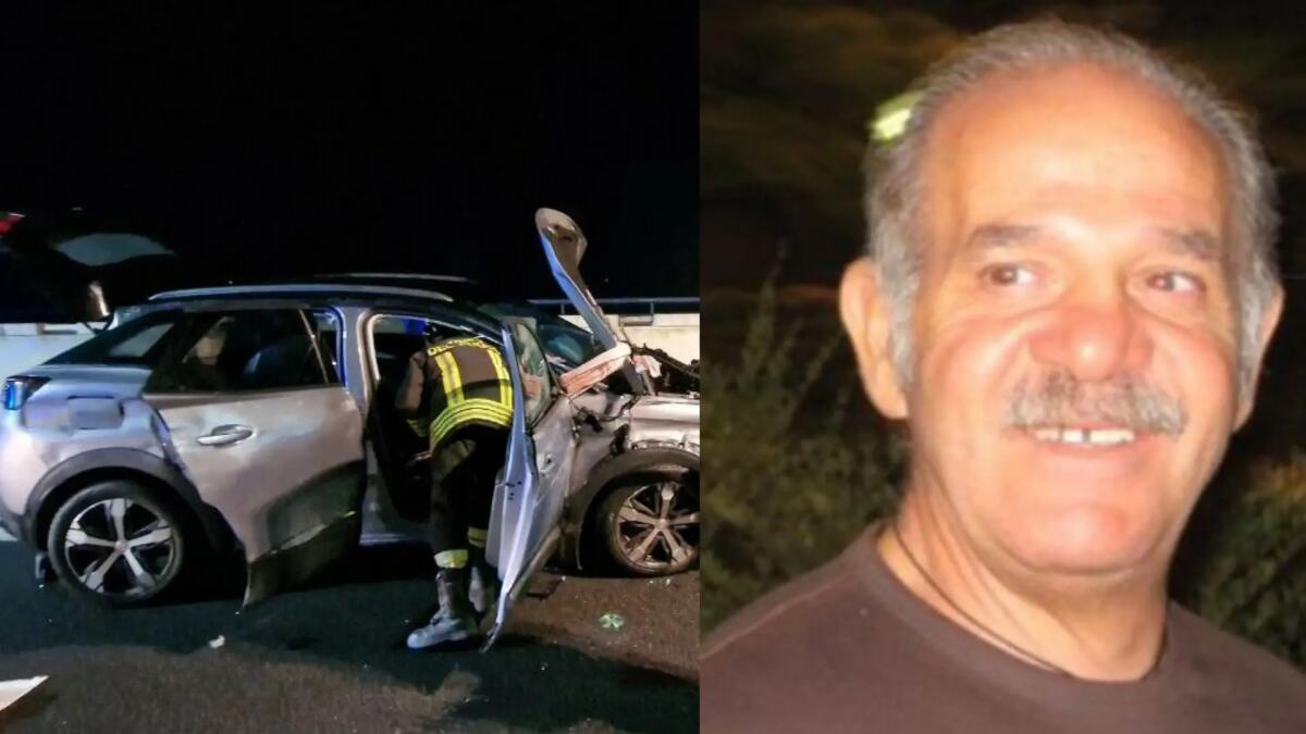 Incidente mortale in A4 a Monastier: addio all'ex poliziotto di Chioggia Giuseppe Cavarretta - 