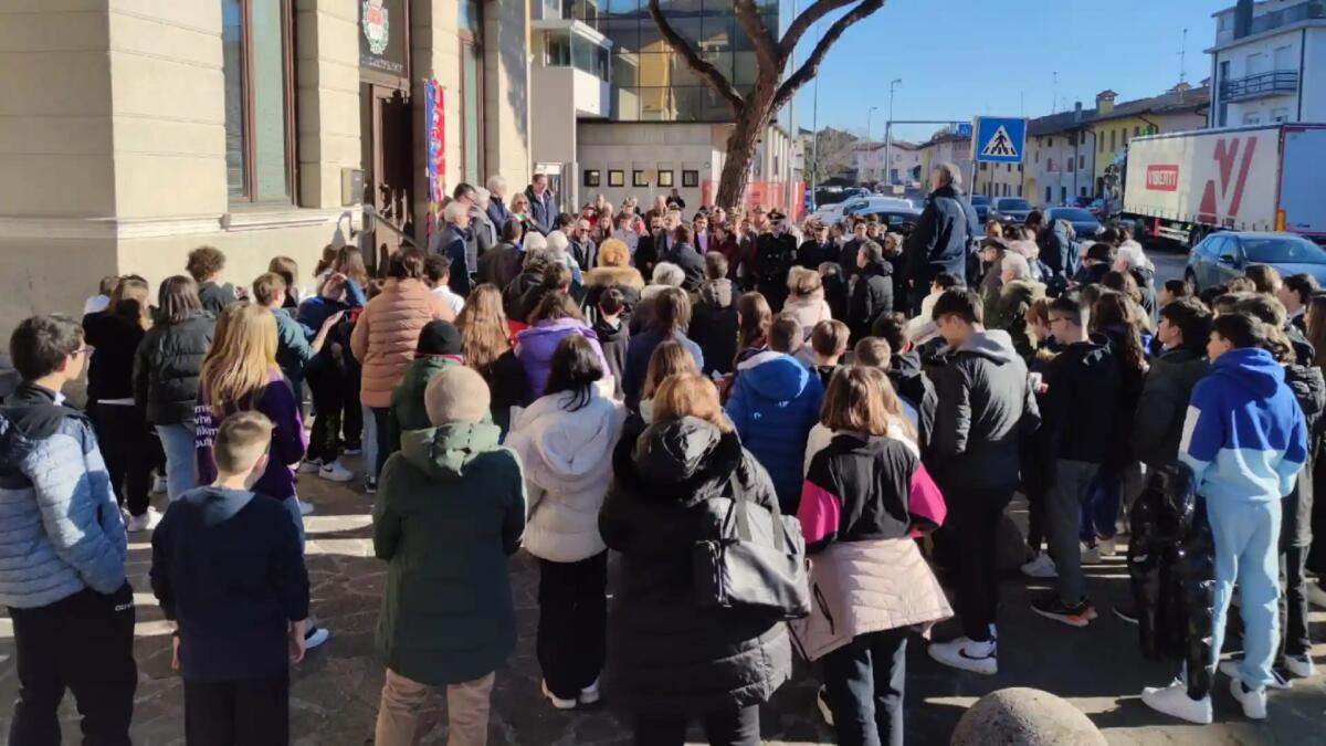 Campoformido, posata una Pietra d’inciampo in memoria di Eutimio Pagani - 