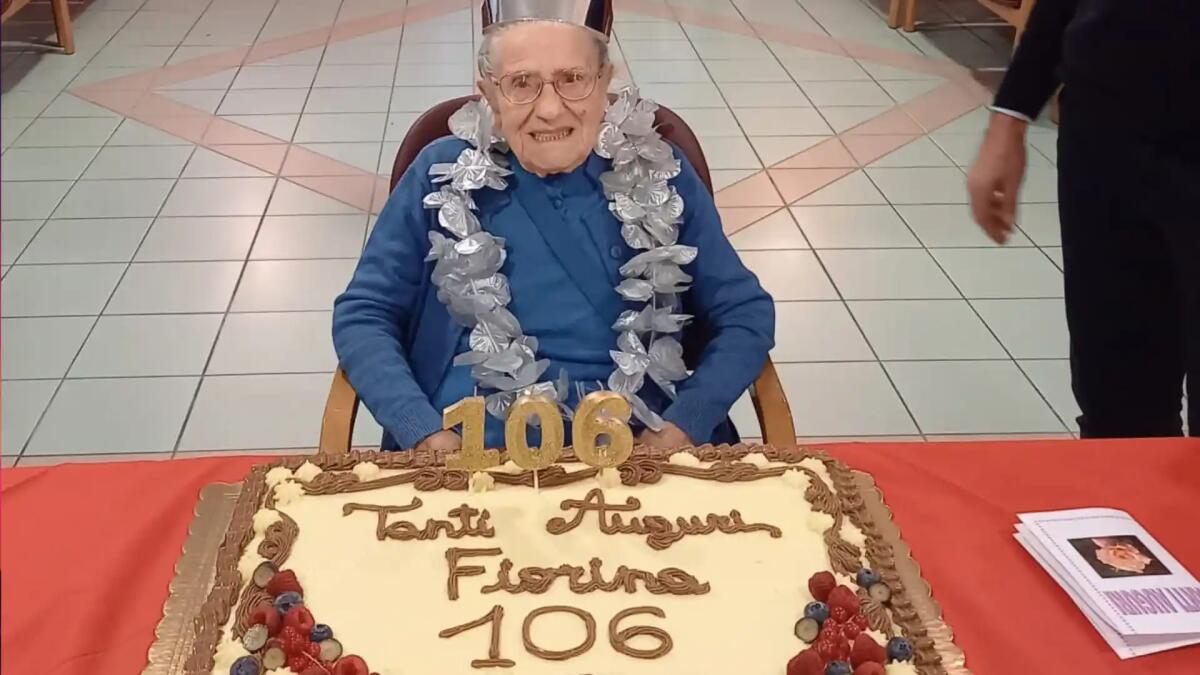 Fiorina Della Libera spegne 106 candeline: è tra le più longeve del Veneto - 