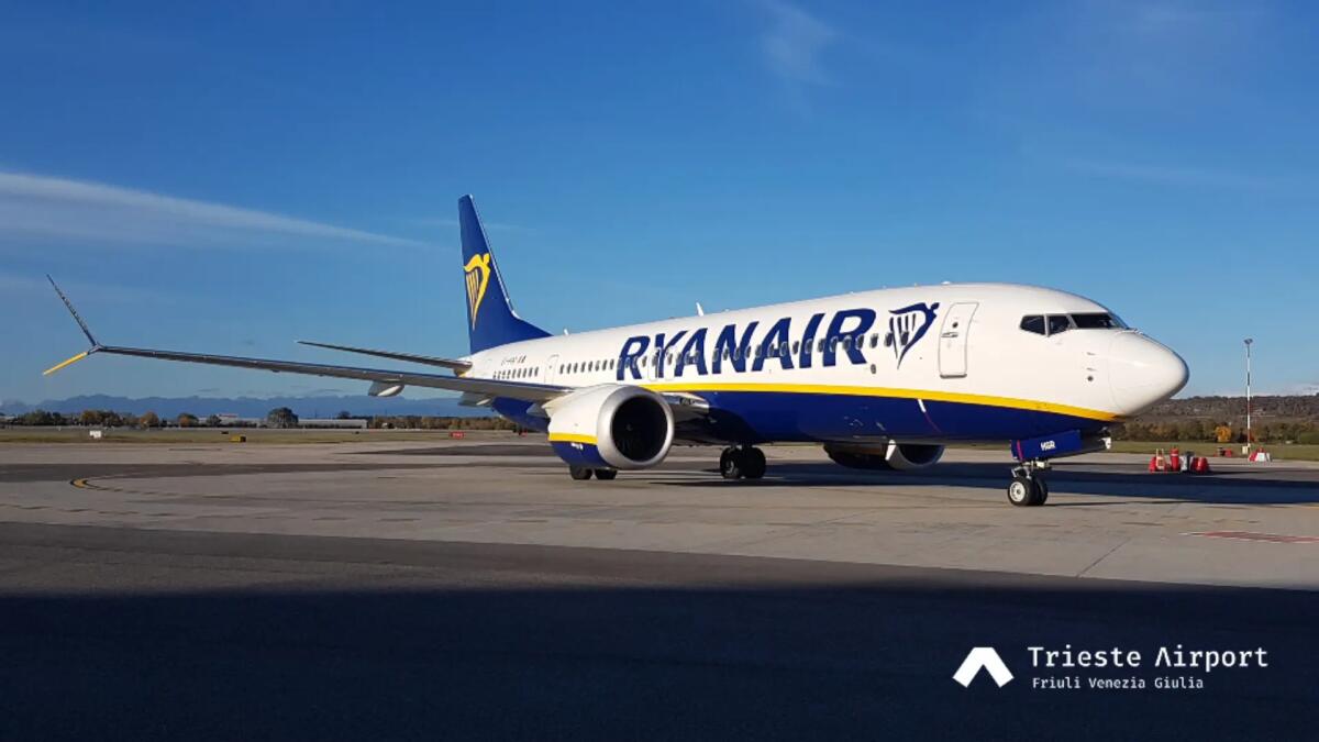 Budapest e Olbia più vicine, due nuove rotte Ryanair da Trieste Airport -