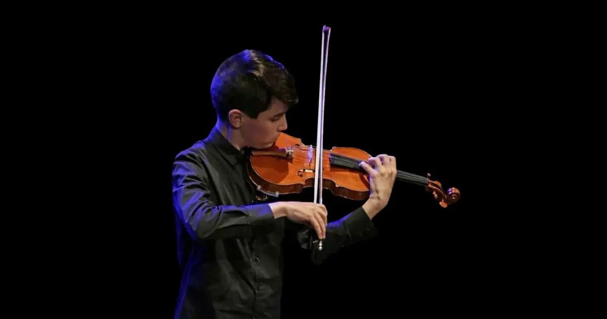 I Giovani della Fondazione Santa Cecilia, il violinista Nicola Cicchino in concerto a Portogruaro -