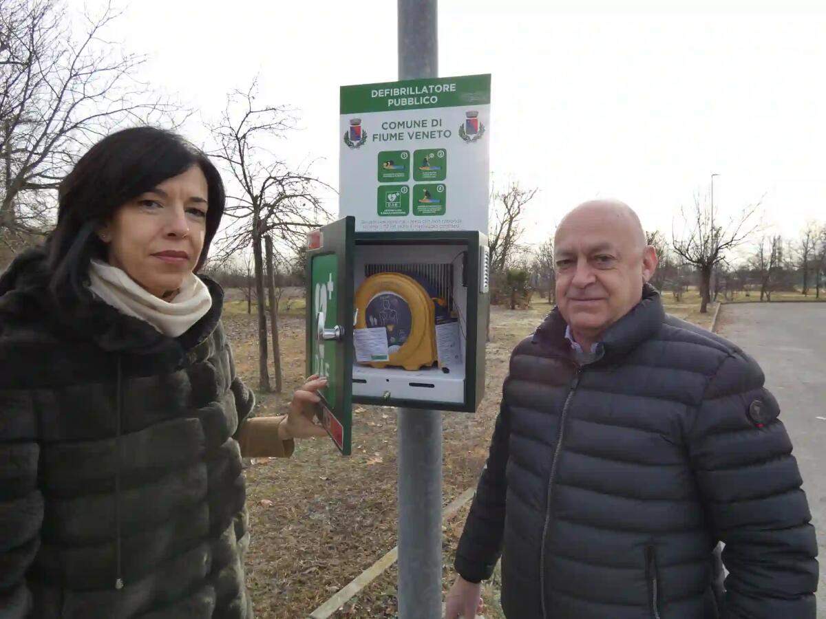 Fiume Veneto. Defibrillatori nelle pubbliche vie: tra i primi in regione - 