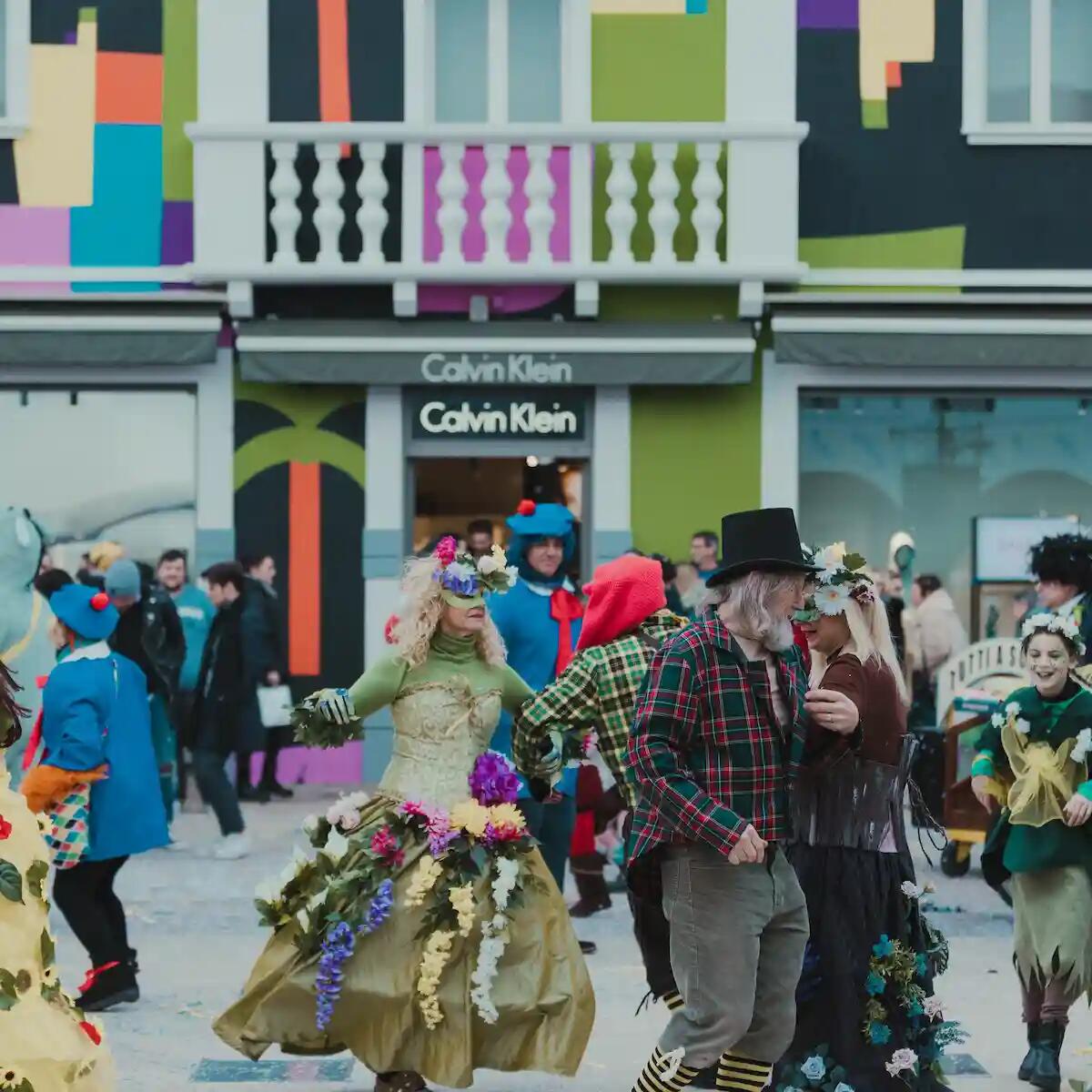 Carnevale al Palmanova Village, sfilata delle compagnie di Muggia e musica delle bande - 