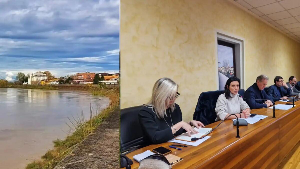 Messa in sicurezza del fiume Tagliamento, incontro a Latisana con il vice ministro Gava - 
