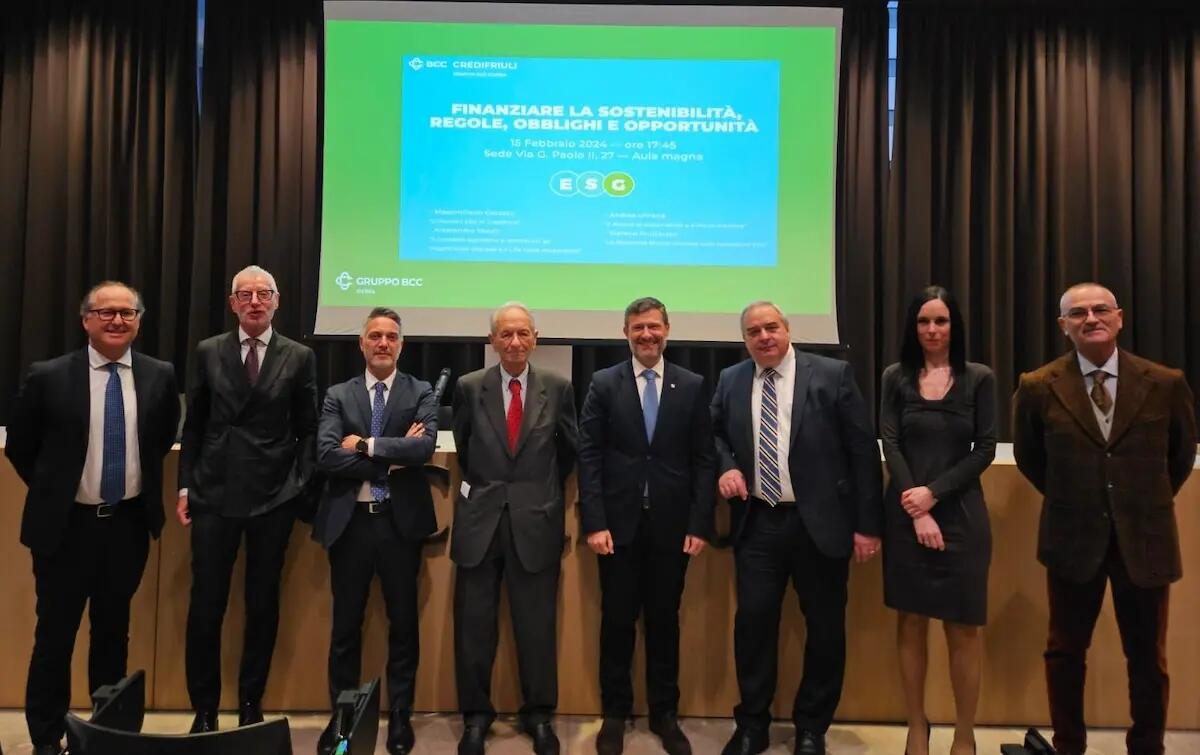 CrediFriuli: le opportunità, le regole e gli obblighi della sostenibilità finanziaria - 