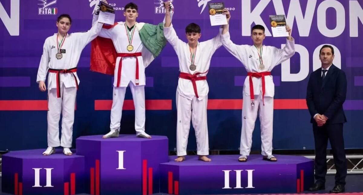 Taekwondo, medaglia di bronzo per Ovicincov Veaceslav ai Campionati Italiani di Torino - 