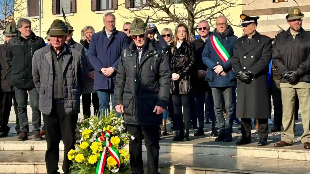 Alpini di Latisana ricordano l'anniversario della battaglia di Nikolajewka - 