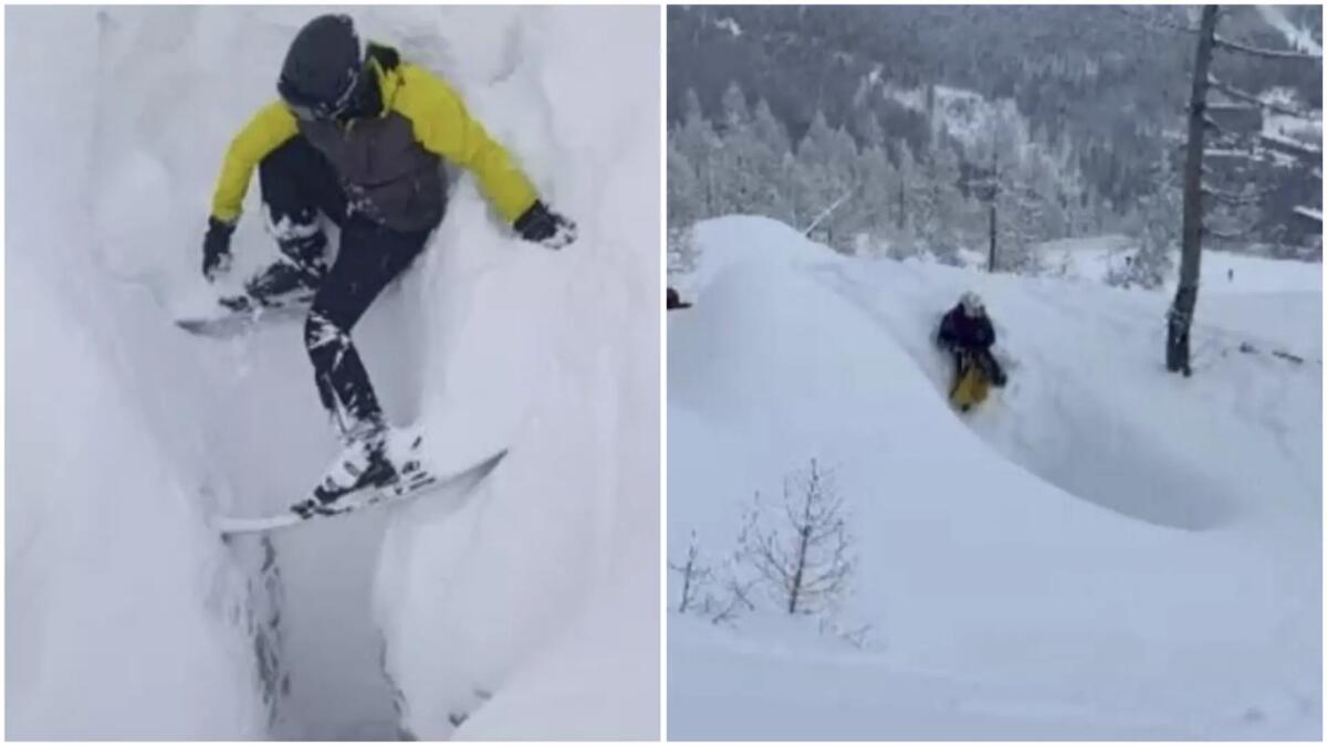 Tragedia sfiorata a Sella Nevea, rischia di precipitare in un crepaccio: giovane salvato dalla Polizia - 