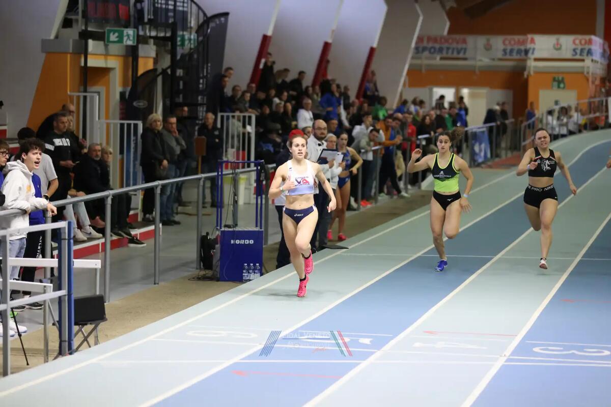 Atletica, Padova: Riparelli e Bellinazzi volano nei 60 -