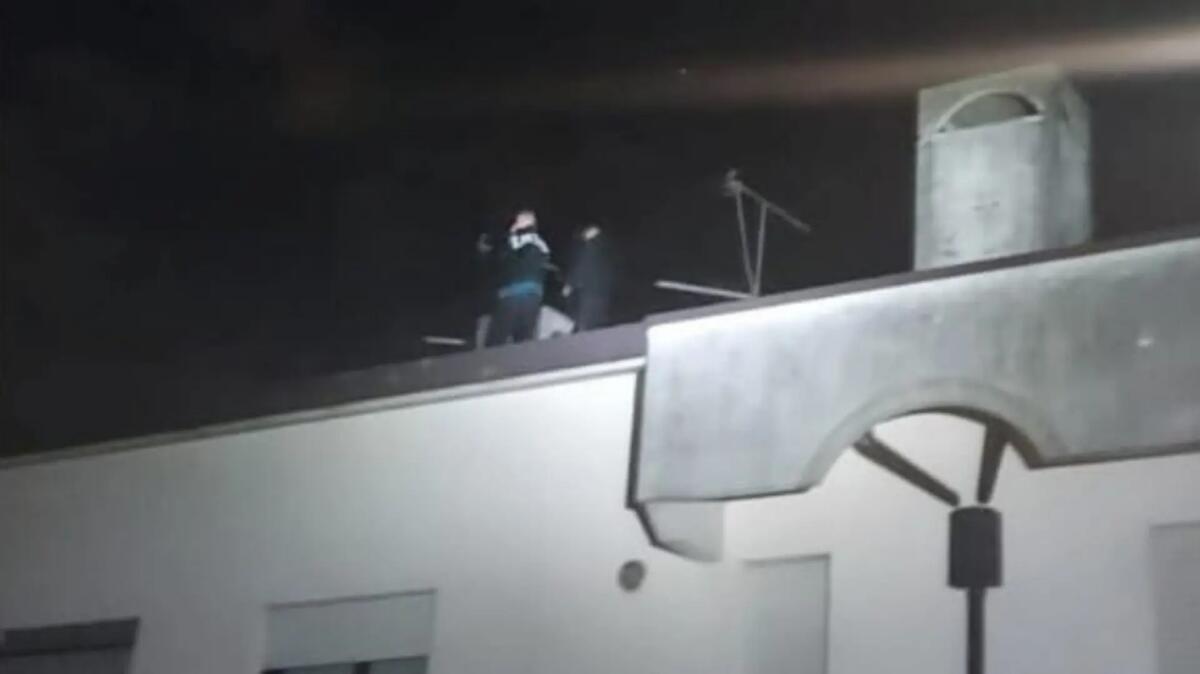 Beccati durante il furto in casa, inseguiti e bloccati sul tetto 2 albanesi - 