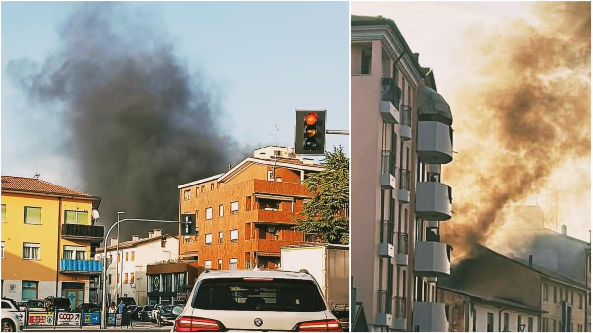 Incendio in centro a Casarsa della Delizia: a fuoco un'abitazione - 
