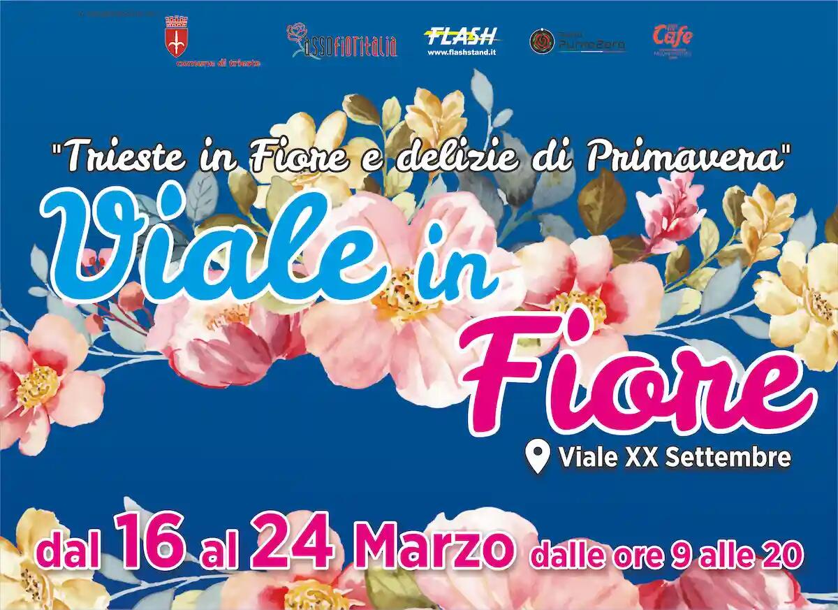 "Trieste in fiore e delizie di Primavera" sabato 23 marzo premiazione del Fiore d'Oro - 