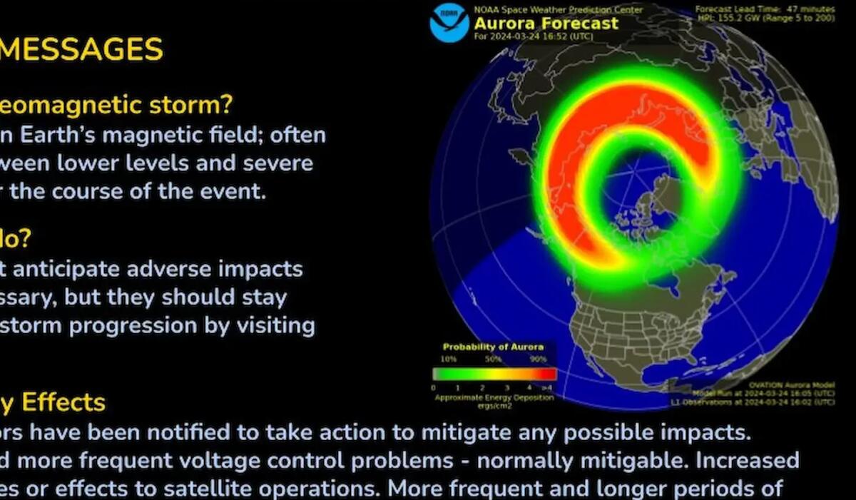 Tempesta geomagnetica, cos'è e quali sono i rischi per la tecnologia -