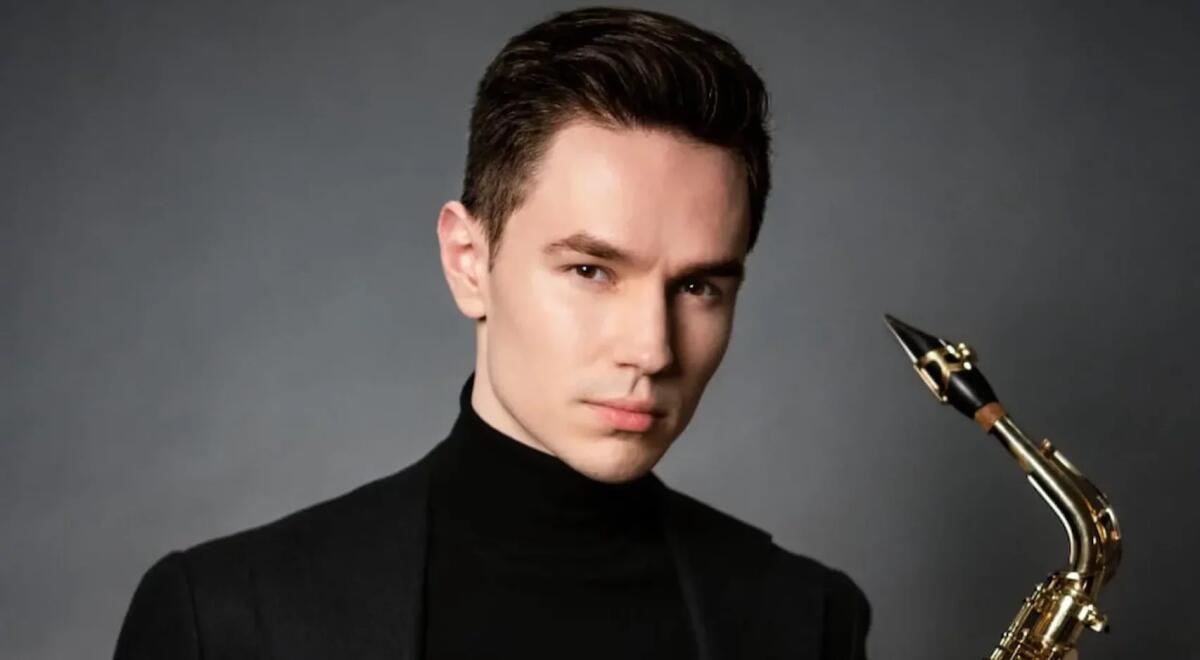 Tavagnacco. Valentin Kovalev, una stella del saxofono brilla per la prima volta in Italia - 