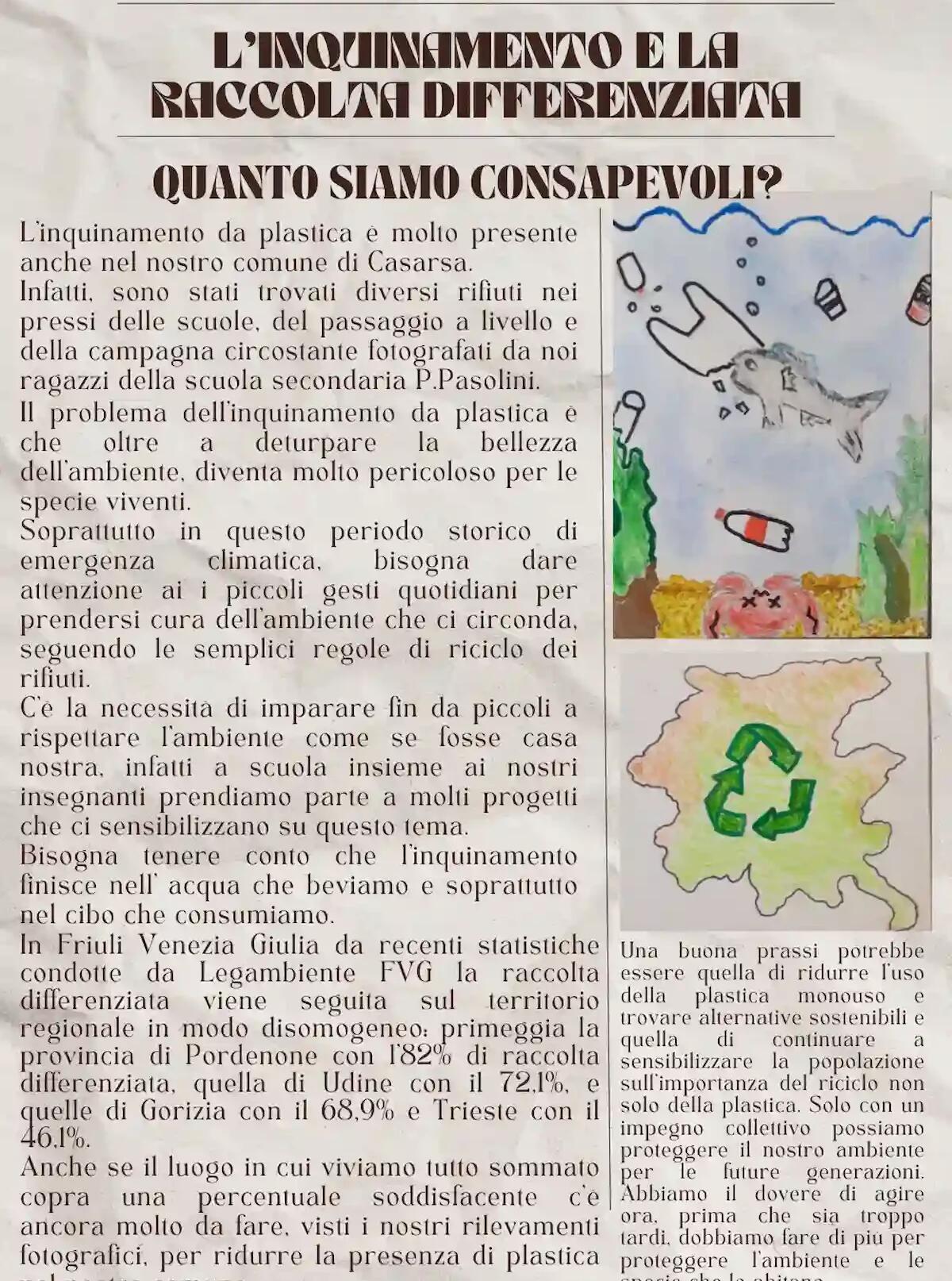 Casarsa della Delizia: gli studenti della scuola Fermi si trasformano in reporter - 