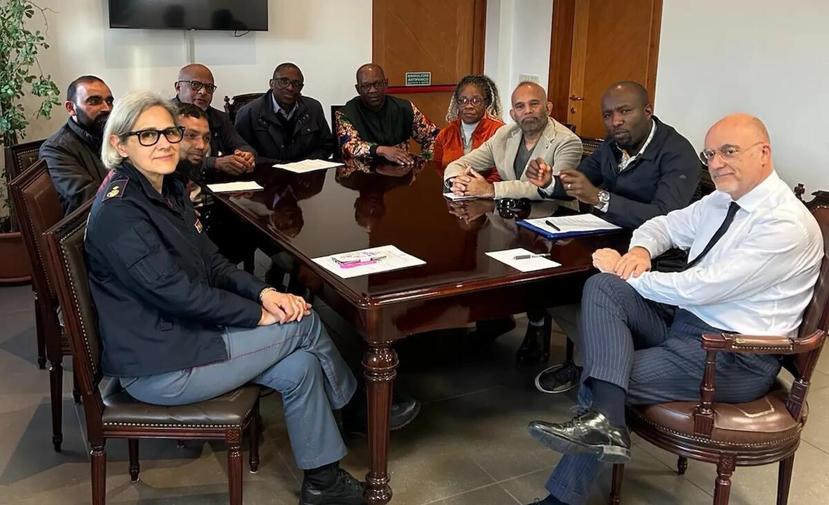 Incontro tra la Polizia di Stato e l'Associazione Immigrati di Pordenone ODV - 