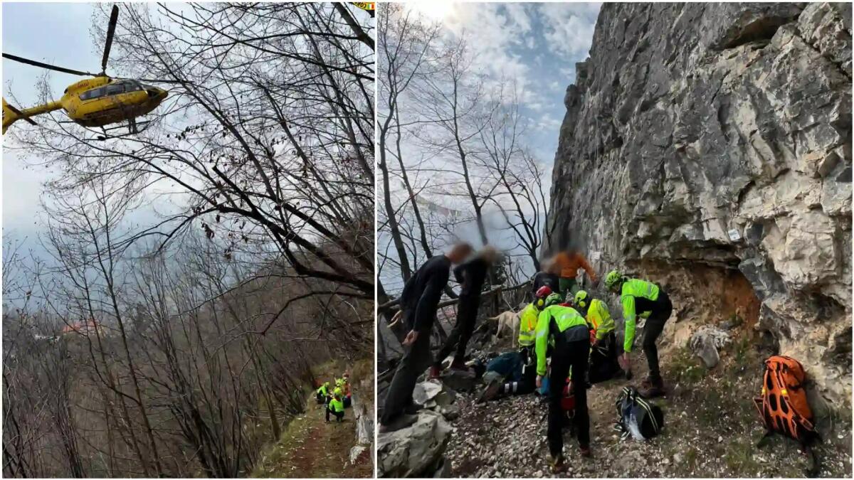Feeeclimber colpita alla testa dal martello caduto da un'altezza di 14 metri - 