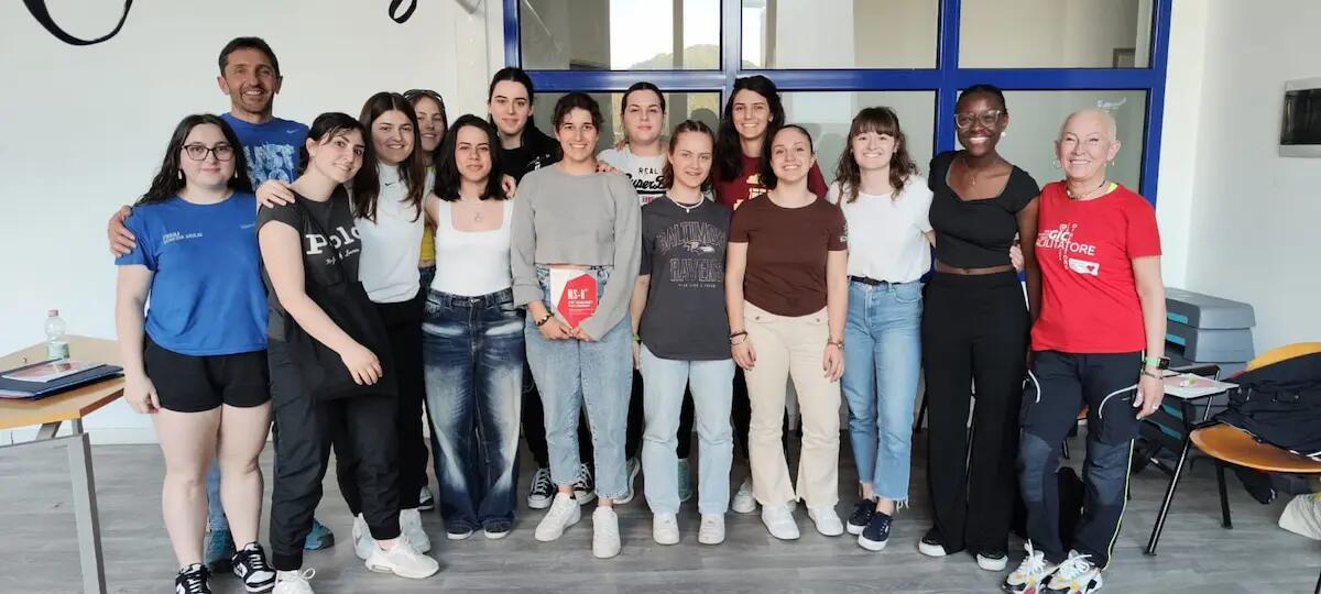 Corso BLS-D organizzato per le atlete della pallamano CUS Udine - 